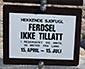 Skilt ferdselsforbud